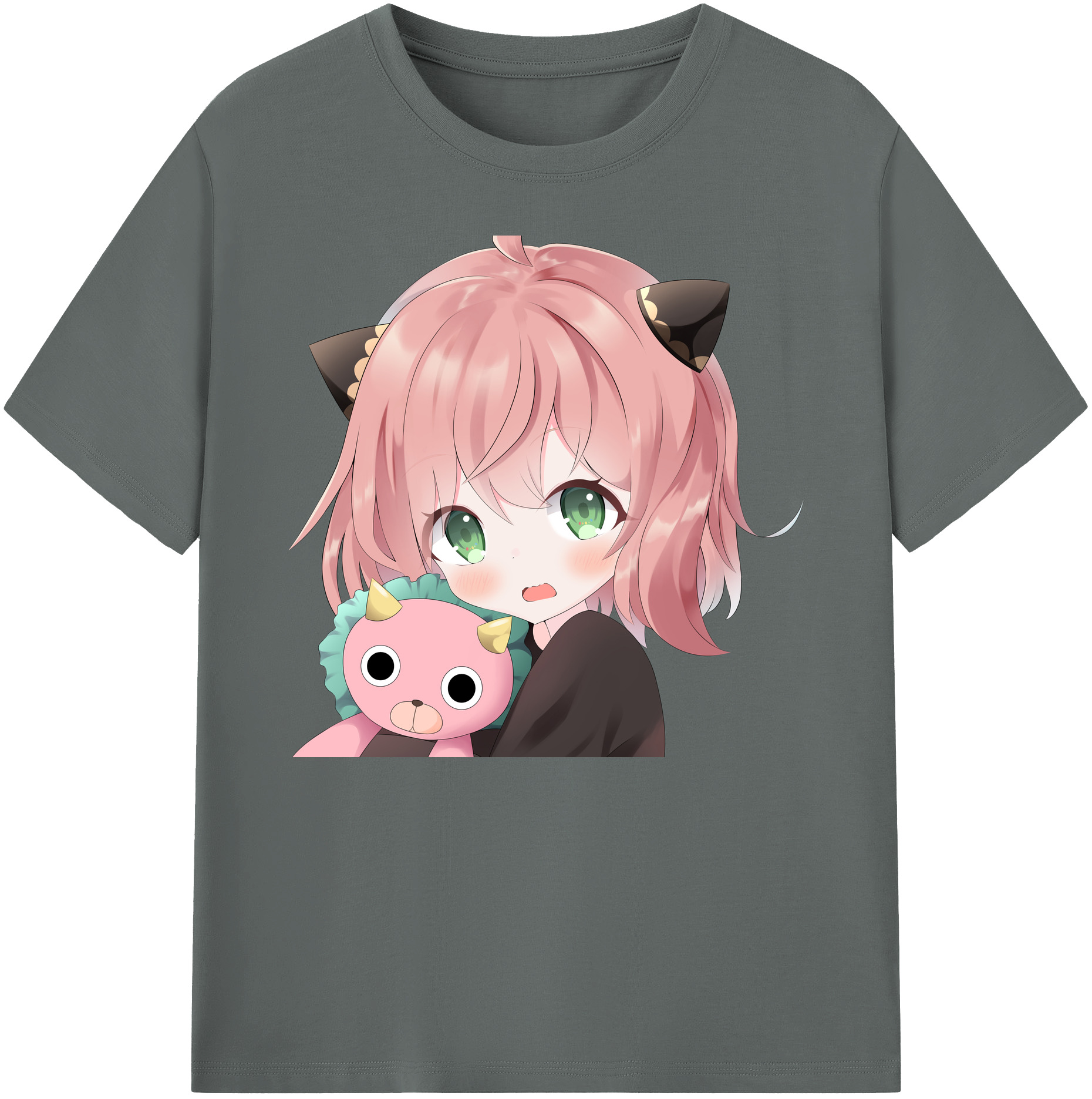 （画像用） SPY×FAMILY间谍家家酒 綿100％ メンズ半袖Tシャツ｜肌触りやわらか＆通気性